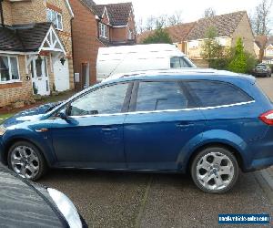 2007/57 FORD MONDEO TITANIUM X TDCI140 5DR ESTATE BLUE LEATHER SUNROOF NO RESERV