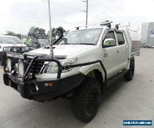 2012 Toyota Hilux KUN26R MY12 SR5 Double Cab White Automatic 4sp A Utility