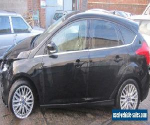 FORD FOCUS ZETEC 125 BLACK 2011 1.6 PETROL MANUAL - DAMAGED REPAIRABLE -