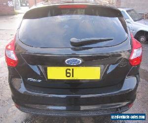 FORD FOCUS ZETEC 125 BLACK 2011 1.6 PETROL MANUAL - DAMAGED REPAIRABLE -