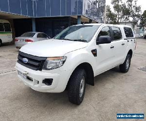 2012 Ford Ranger PX XL 2.2 (4x4) White Automatic 6sp A