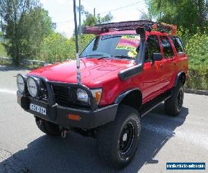 1990 Toyota 4 Runner Red Manual Manual Wagon