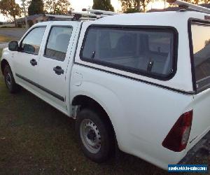 2007 Holden Rodeo LX Crew Cab ute diesal with roof racks, Canpoy and tow bar