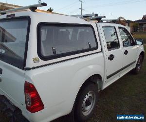 2007 Holden Rodeo LX Crew Cab ute diesal with roof racks, Canpoy and tow bar