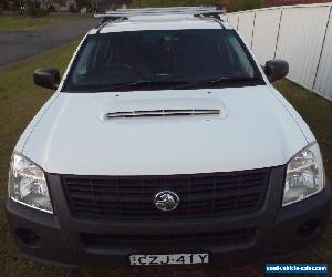 2007 Holden Rodeo LX Crew Cab ute diesal with roof racks, Canpoy and tow bar