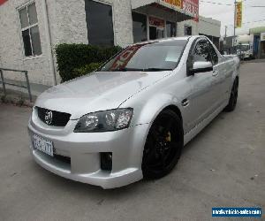 2009 Holden Ute VE MY10 SS V Silver Manual 6sp M Utility