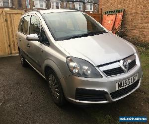 2005 VAUXHALL ZAFIRA Cheap car to run