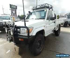 2009 Toyota Landcruiser VDJ79R Workmate (4x4) 5sp Cab Chassis