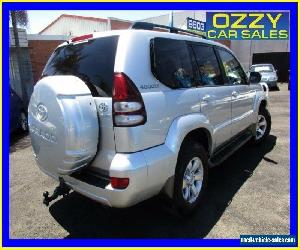 2005 Toyota Landcruiser Prado GRJ120R Grande (4x4) Silver Automatic 5sp A Wagon