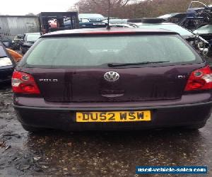 VOLKSWAGEN POLO 1.4 TDI 2002 (SPARES OR REPAIR)