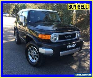 2011 Toyota FJ Cruiser GSJ15R Black Automatic 5sp A Wagon