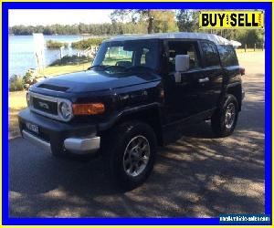 2011 Toyota FJ Cruiser GSJ15R Black Automatic 5sp A Wagon