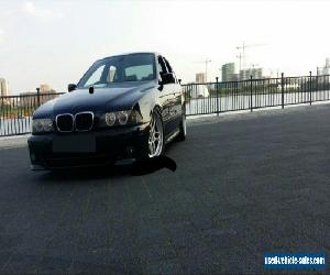 2001 51 BMW 530D SPORT AUTO BLACK LEATHER + 18" PARRALEL + MODIFIED + REMAP STAN