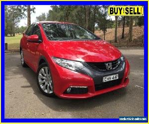 2012 Honda Civic FK VTi-L Red Automatic 5sp A Hatchback