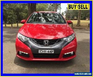 2012 Honda Civic FK VTi-L Red Automatic 5sp A Hatchback