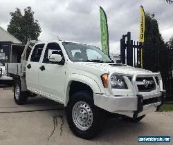 2009 Holden Colorado RC MY10 LX (4x4) White Manual 5sp M Crewcab for Sale