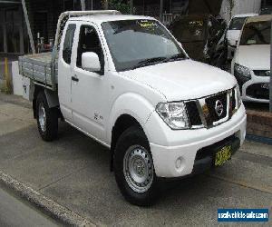 2012 Nissan Navara D40 MY12 RX (4x4) White Manual 6sp M KING CCHAS