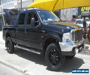 2004 Ford F250 RN XLT (4x4) Black Automatic 4sp A Crewcab