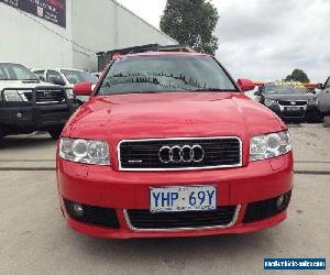 2004 Audi A4 B6 1.8 Turbo Quattro Red Manual 5sp M Sedan