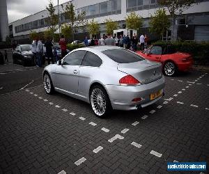 2005 BMW 630I AUTO SILVER