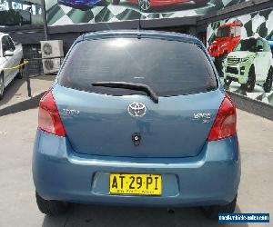 2007 Toyota Yaris NCP90R YR Grey Manual 5sp Manual Hatchback