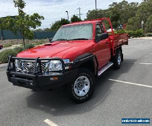 2009 Nissan Patrol Coil Over DX Red Manual 5sp Manual Cab Chassis