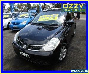 2006 Nissan Tiida C11 ST Black Manual 6sp M Hatchback