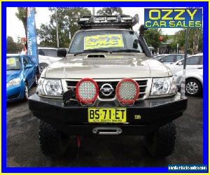 2003 Nissan Patrol GU III ST (4x4) Gold Automatic 4sp A Wagon