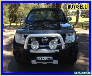 2006 Nissan Navara D40 ST-X (4x2) Black Automatic 5sp A Dual Cab Pick-up