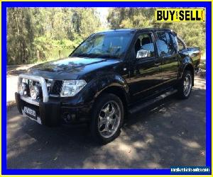 2006 Nissan Navara D40 ST-X (4x2) Black Automatic 5sp A Dual Cab Pick-up