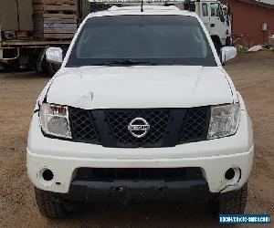 2007 NISSAN NAVARA D40 ST-X DUAL CAB 4X4 2.5L AUTO LIGHT DAMAGE REPAIRABLE DRIVE