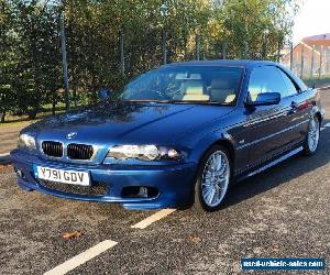 2001 BMW 325 CI M SPORT AUTO CONVERTIBLE BLUE