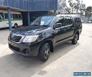 2014 Toyota Hilux GGN15R MY14 SR Black Automatic 5sp A