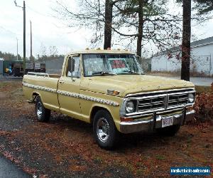 1972 Ford F-100 Base Standard Cab Pickup 2-Door