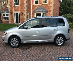 2010 10 VOLKSWAGEN TOURAN 2.0 TDI 7 SEATS, COLOUR SILVER, FACELIFT HEADLIGHT,LOV