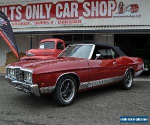 1972 Ford Galaxie LTD Maroon Automatic 3sp A Convertible