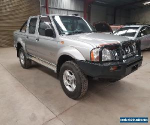 2003 Nissan Navara D22 STR 3L turbo diesel 4x4 dual cab no damage ready for rego