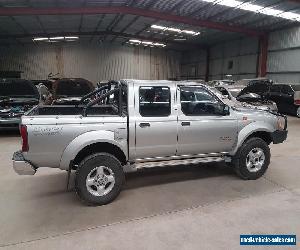 2003 Nissan Navara D22 STR 3L turbo diesel 4x4 dual cab no damage ready for rego