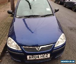 2004 VAUXHALL CORSA LIFE TWINPORT BLUE Spares or Repairs for Sale