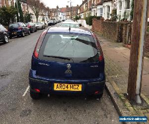 2004 VAUXHALL CORSA LIFE TWINPORT BLUE Spares or Repairs