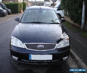 2005 FORD MONDEO GHIA X TDCI 130 BLACK (Spares or Repair) for Sale