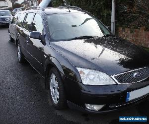 2005 FORD MONDEO GHIA X TDCI 130 BLACK (Spares or Repair)