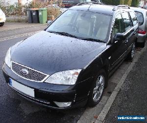 2005 FORD MONDEO GHIA X TDCI 130 BLACK (Spares or Repair)