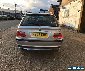 2003 BMW 318I SE TOURING SILVER