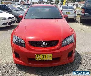 2006 Holden Commodore VE SV6 Red Automatic 5sp A Sedan