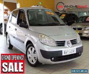 2005 Renault Scenic Phase II J84 Expression Silver Manual 6sp M Hatchback