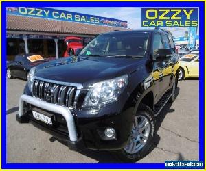 2012 Toyota Landcruiser Prado KDJ150R 11 Upgrade Kakadu (4x4) Black 5sp Wagon