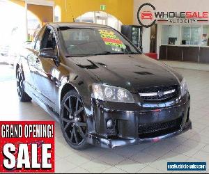 2008 Holden Commodore SSV Black Manual M Utility