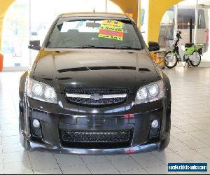 2008 Holden Commodore SSV Black Manual M Utility