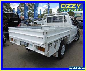 2011 Toyota Hilux KUN26R MY11 Upgrade SR (4x4) White Manual 5sp Manual Extracab